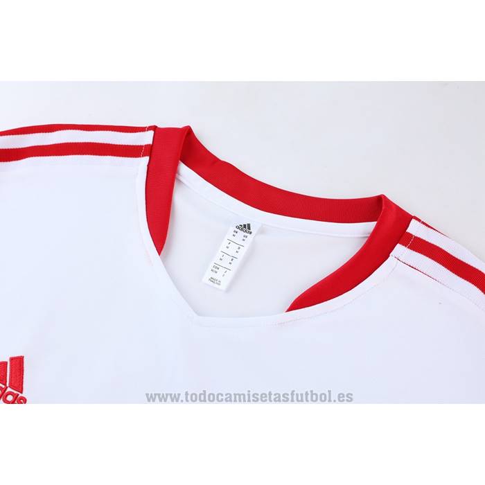 Chandal del Manchester United Manga Corta 2023-2024 Blanco